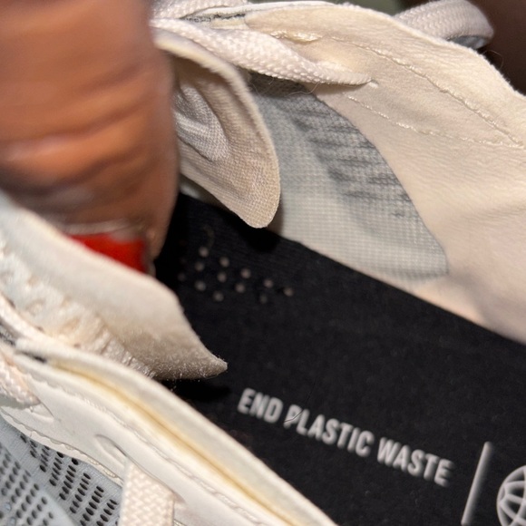 EUC Adidas White and Gray Running Shoes - Picture 5 of 8